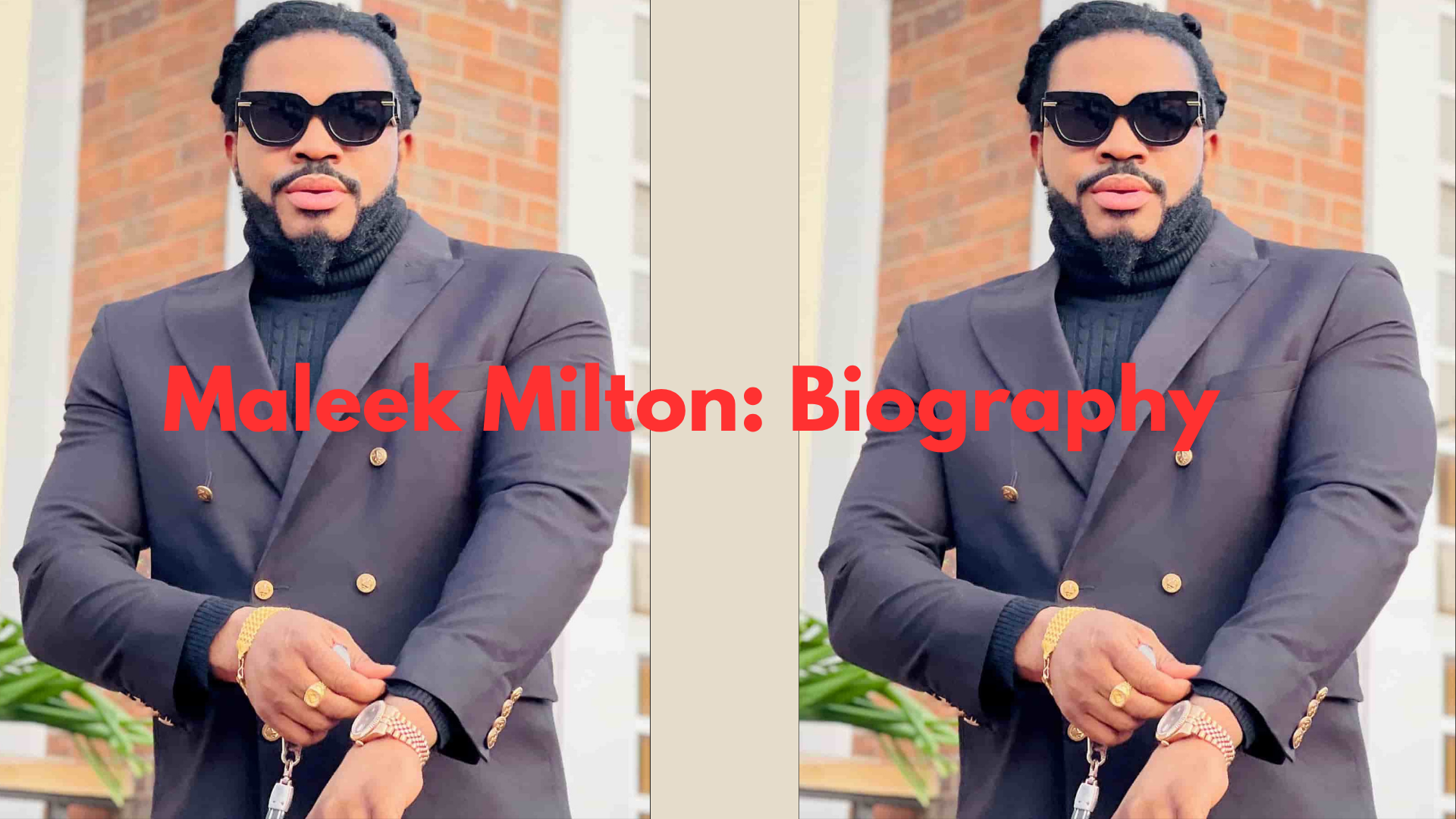 Maleek Milton biography and acting career