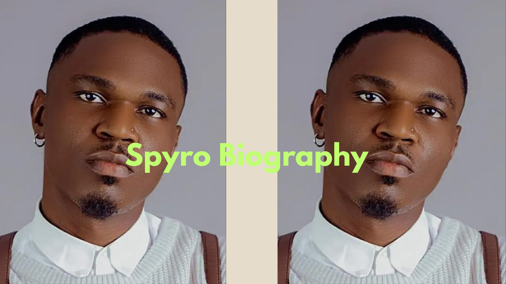 Spyro Nigerian singer biography and net worth